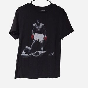 Muhammad Ali black 100% cotton t-shirt size medium casual t‎ shirt tee